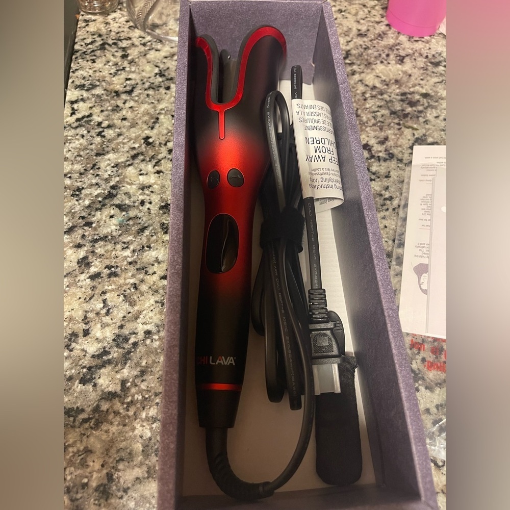 Lava Red Hair Curler - Picture 8 of 15
